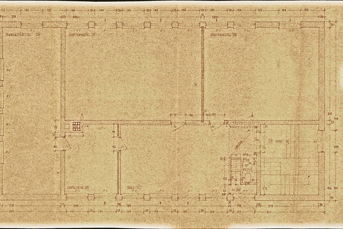 Planritning - Karl XIs vag 2