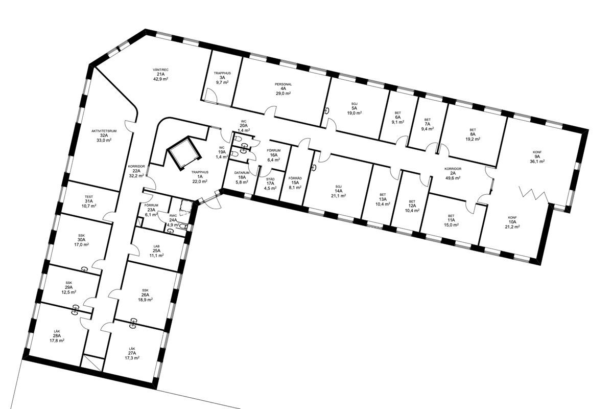 Planritning - Sperlingsgatan 7