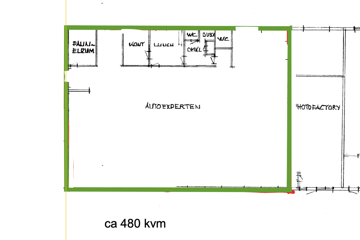 Planritning - Verkstadsgatan 6