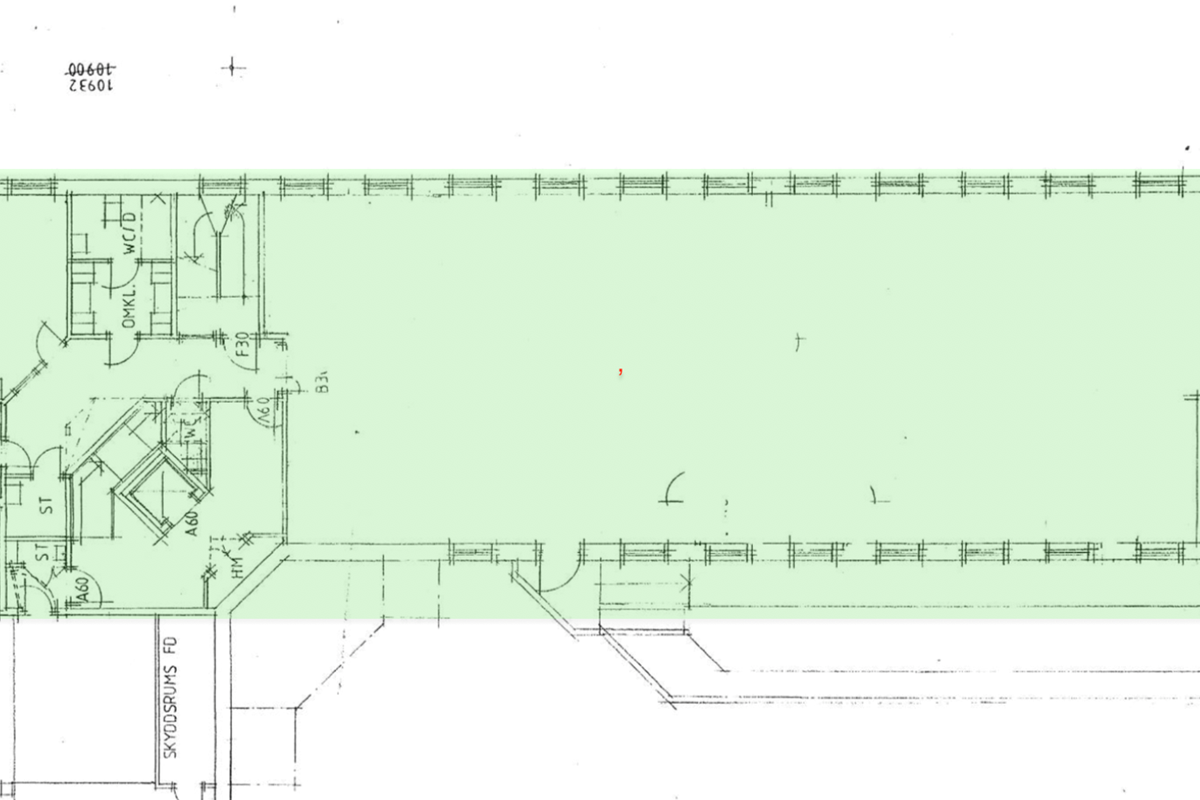 Planritning - Sperlingsgatan 7